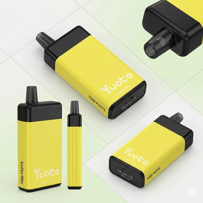 Yuoto Beyonder 7000 Puffs – Mango Ice