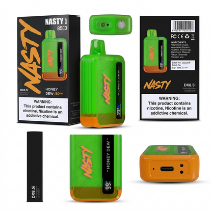 Nasty Bar DX8.5i - Honey Dew (8,500 Puffs)