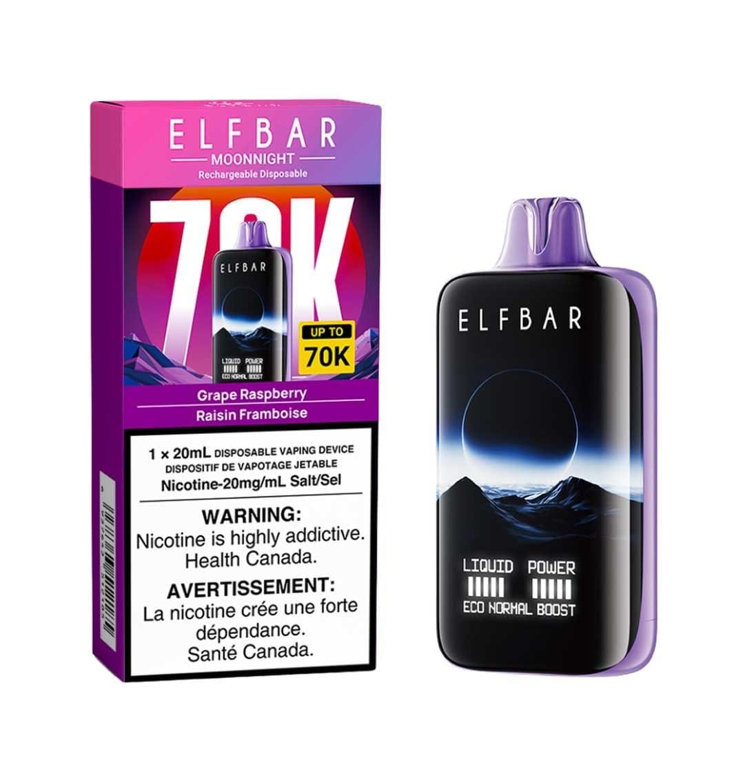 ELFBAR MoonNight 70K – Grape Raspberry