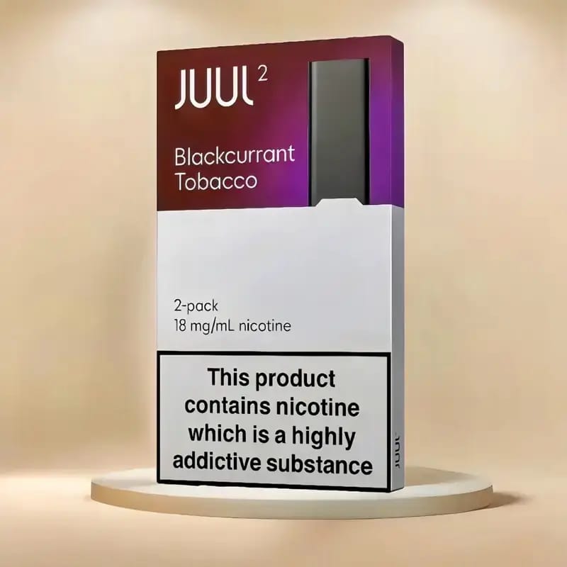 JUUL 2 Blackcurrant Tobacco Pods 18MG